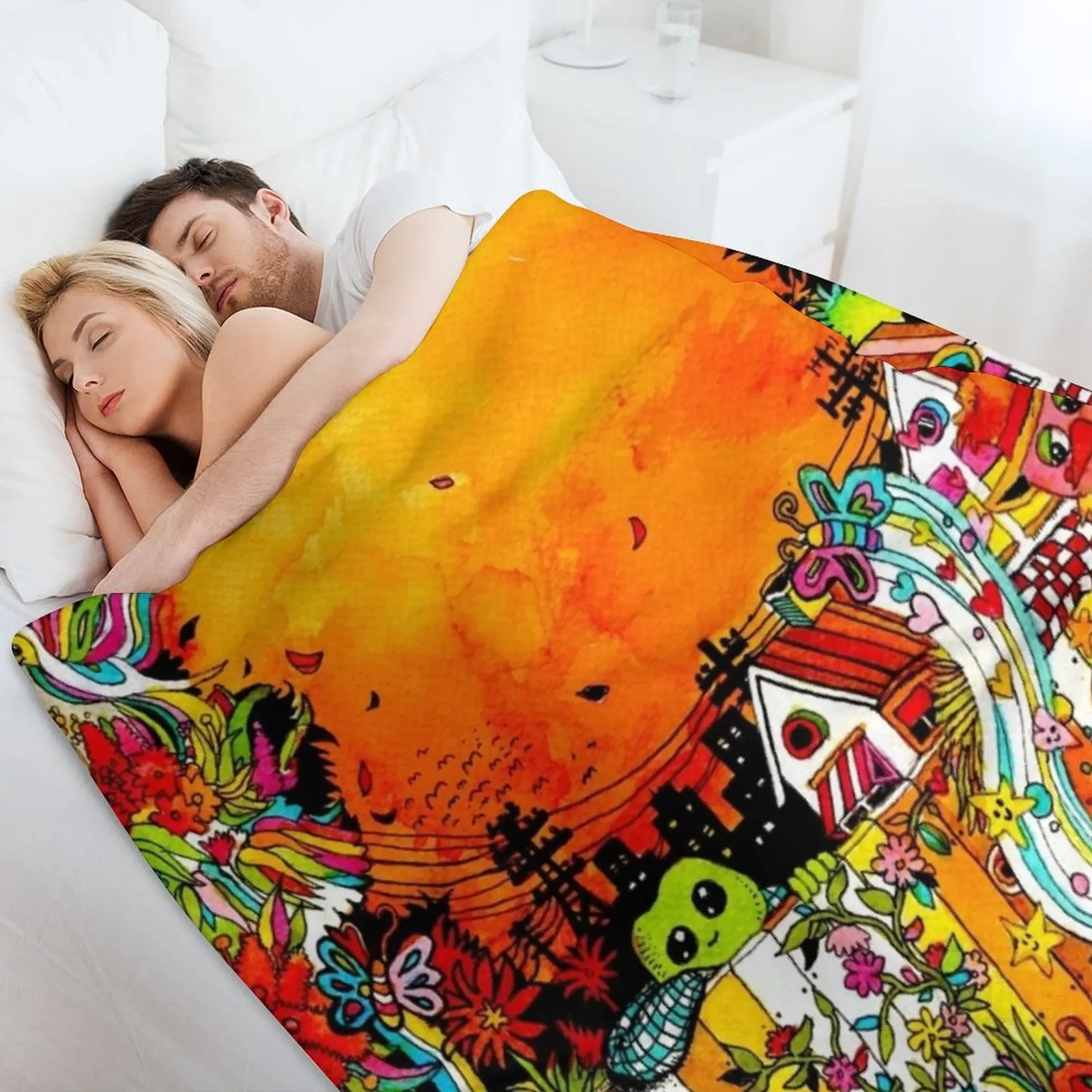 Urban Farm Time Throw Blanket  - Urban Farming Home recension och pris