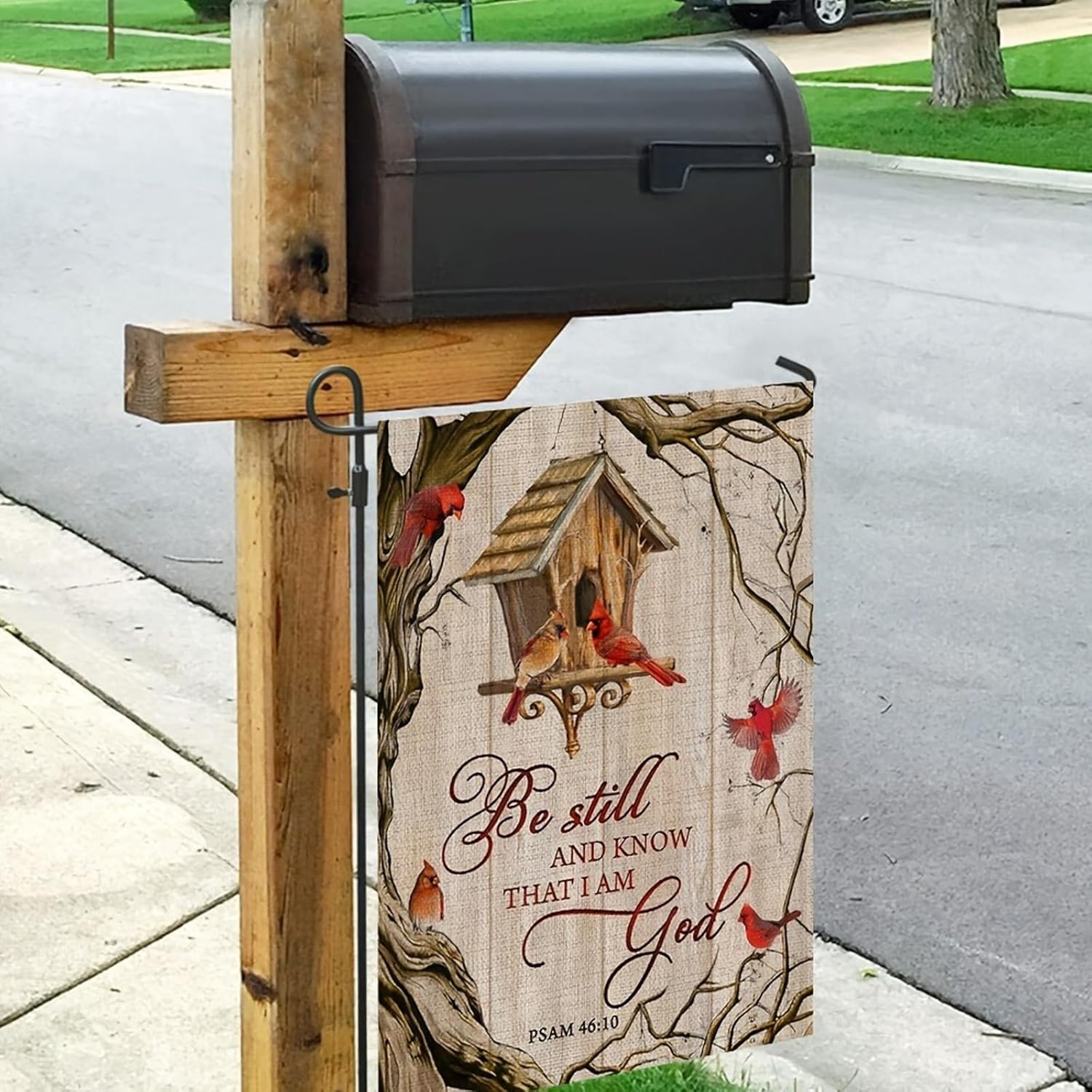 The Holy Bible Garden Flag 12  - Urban Farming Gardening recension och pris