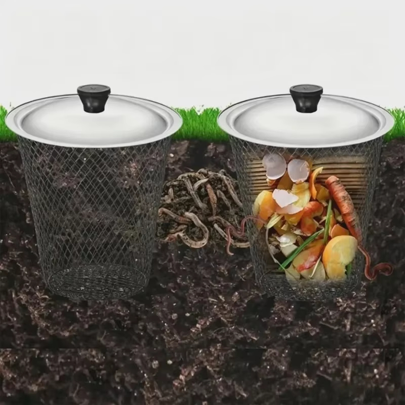1/2pcs Worm Composter with Lid - Urban Farming Gardening recension och pris