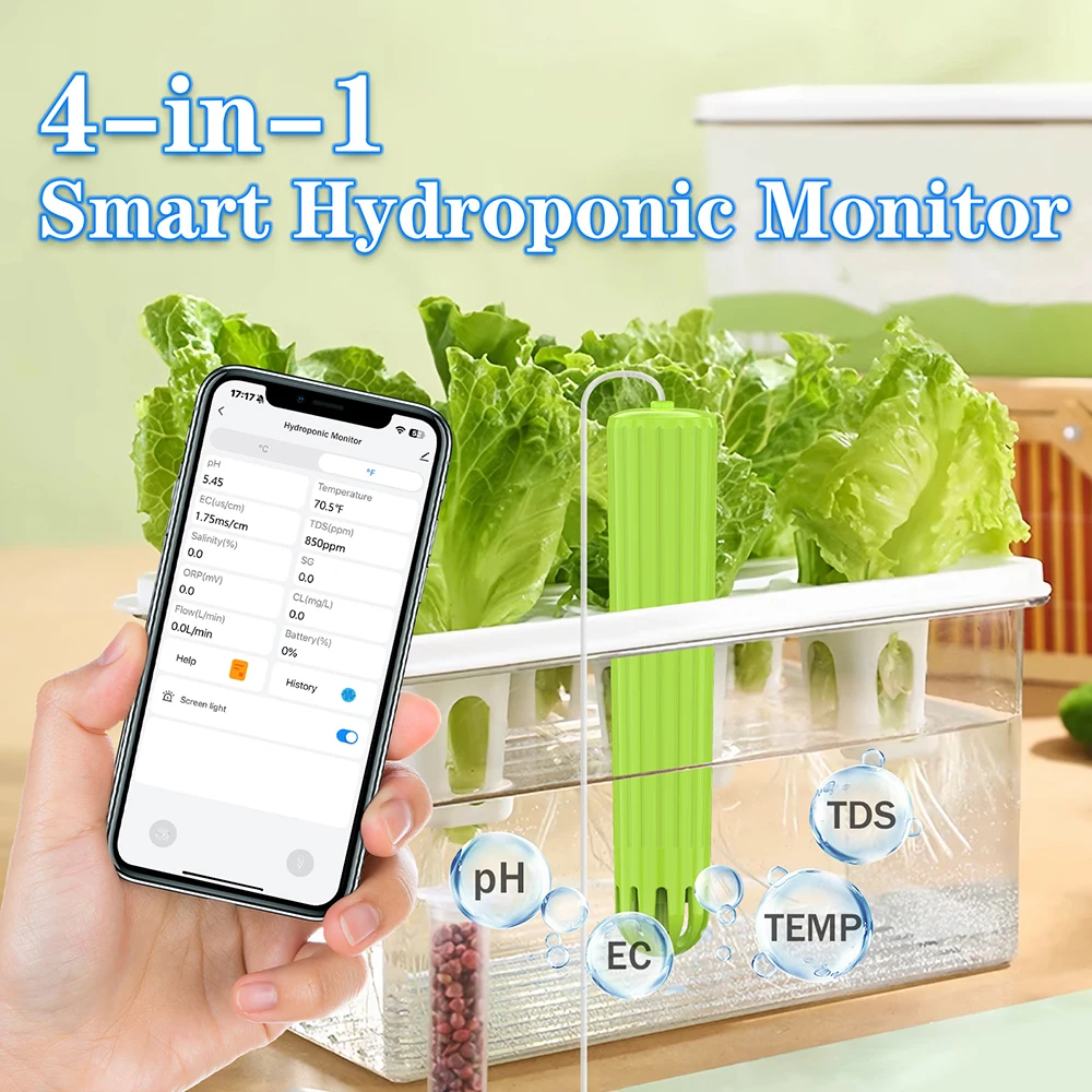 Kactoily 4-in-1 WiFi Sensor Ur - Urban Farming Gardening recension och pris