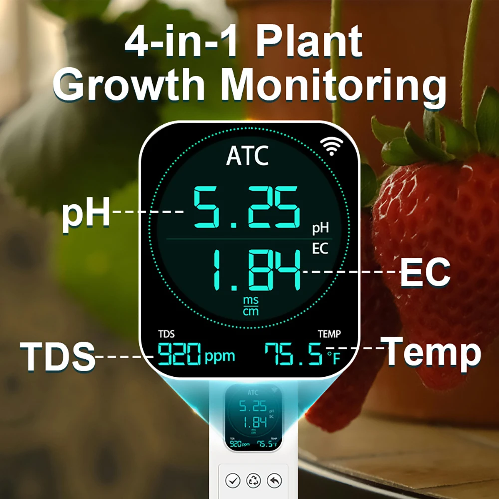 Kactoily 4-in-1 WiFi Sensor Ur - Urban Farming Gardening recension och pris