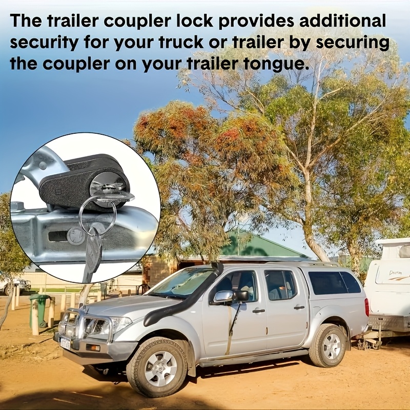 Trailer Hitch Lock, it feature - Urban Farming Is recension och pris