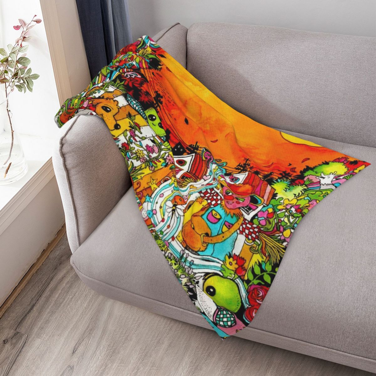 Urban Farm Time Throw Blanket  - Urban Farming Home recension och pris