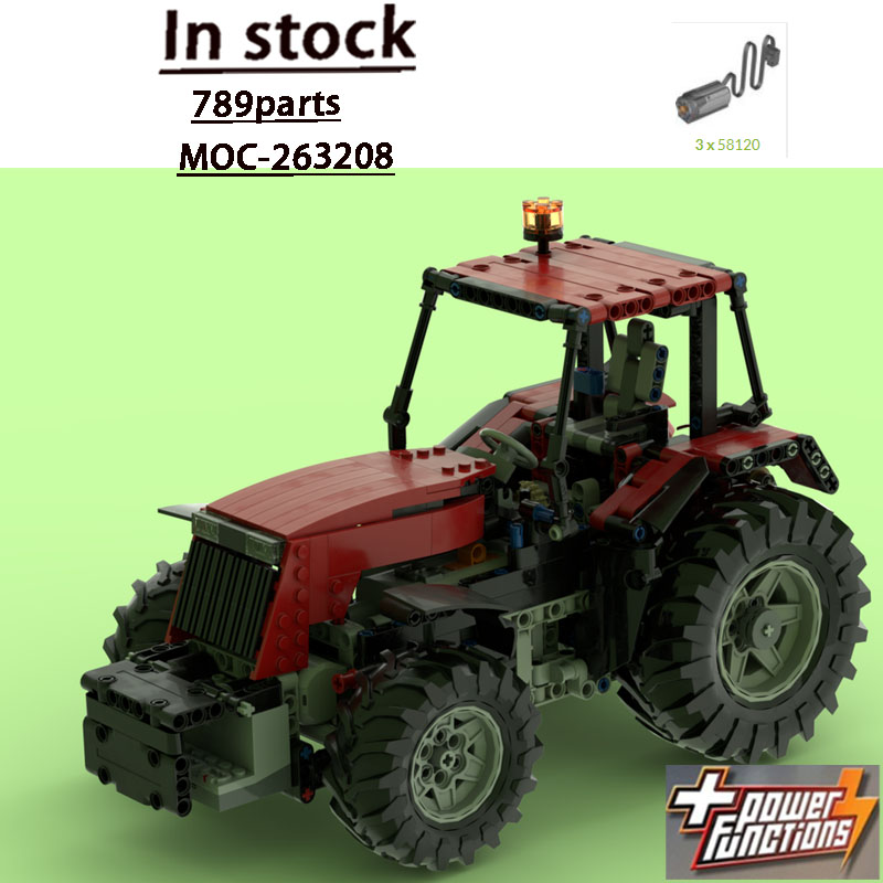 MOC-263208 New Urban Farm Red  - Urban Farming Is recension och pris